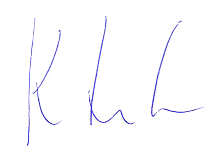 unterschrift